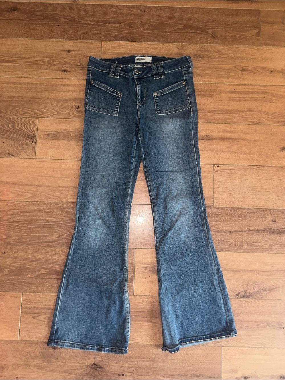 Dark Wash Flared Women’s Jeans